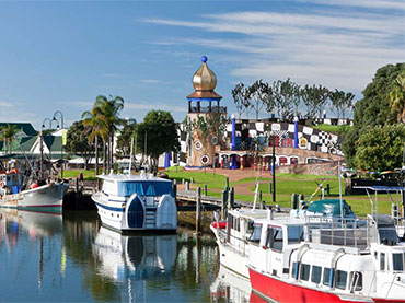 Hundertwasser Art Centre (Whangarei) and Toilets (Kawakawa)